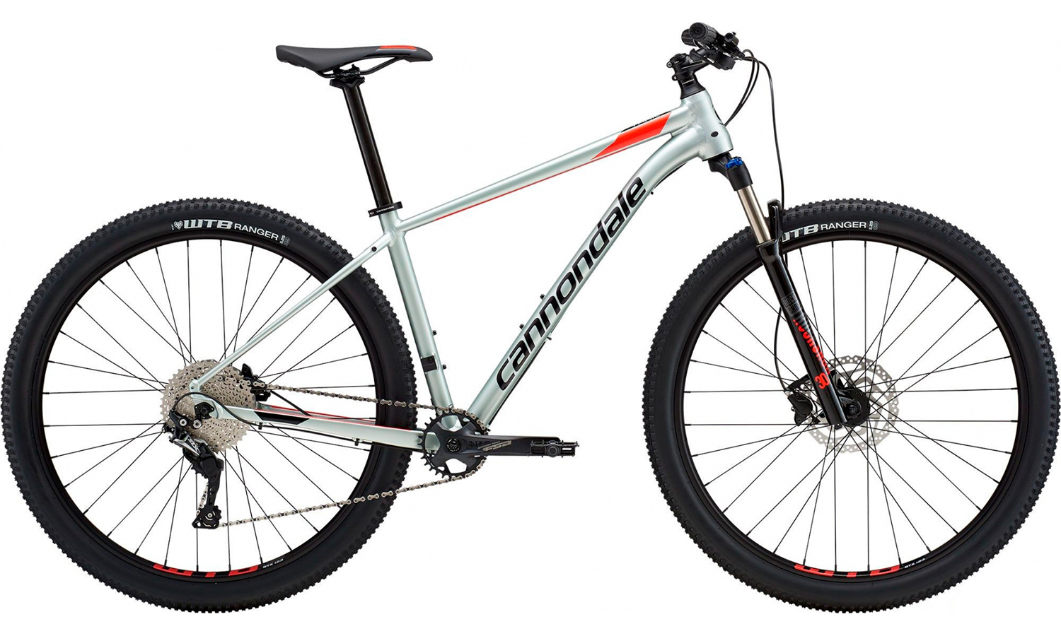 Фотографія Велосипед 27,5" Cannondale TRAIL 4 (2019) 2019 Сірий 